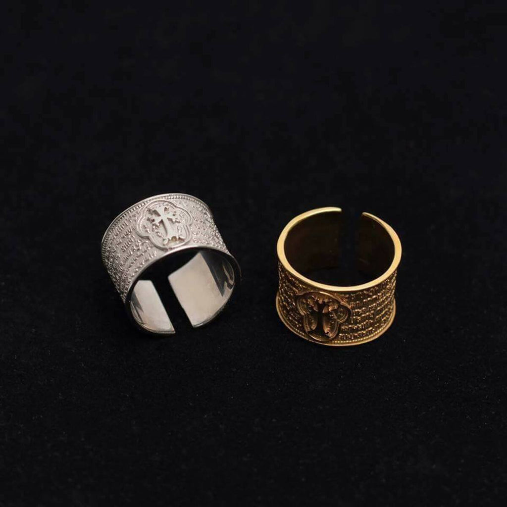 Armenian Hayr Mer Prayer Ring