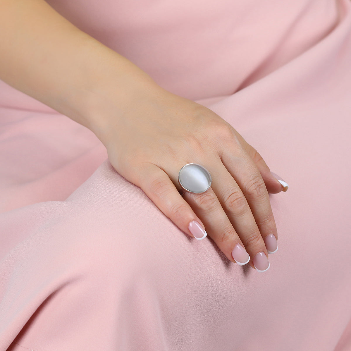 Cats Eye Stone Ring