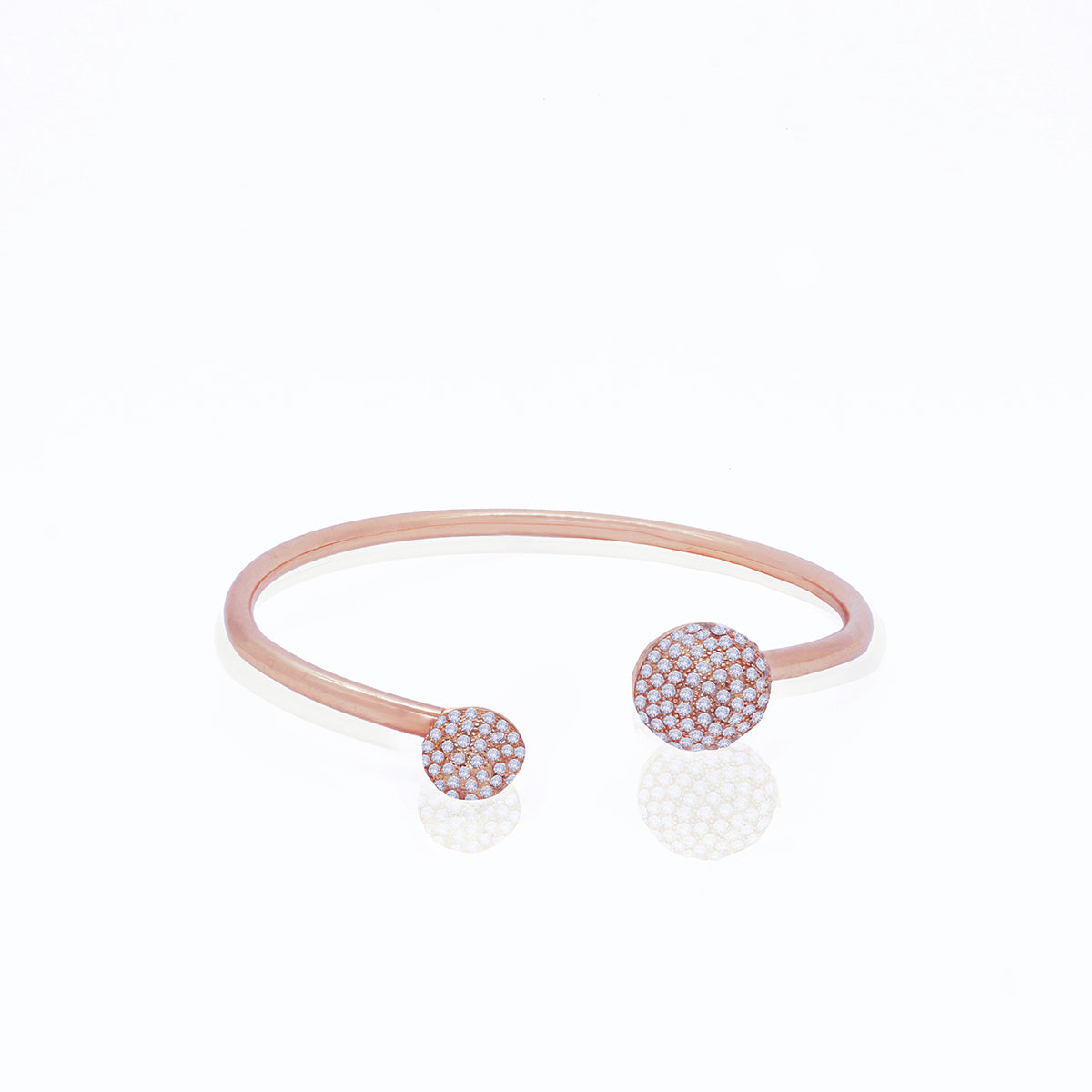 Teardrop Bangle Bracelet