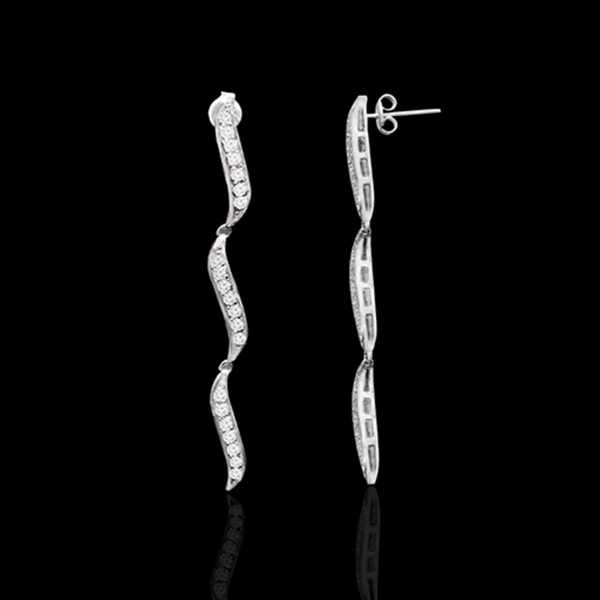 Silidia Wave Earrings