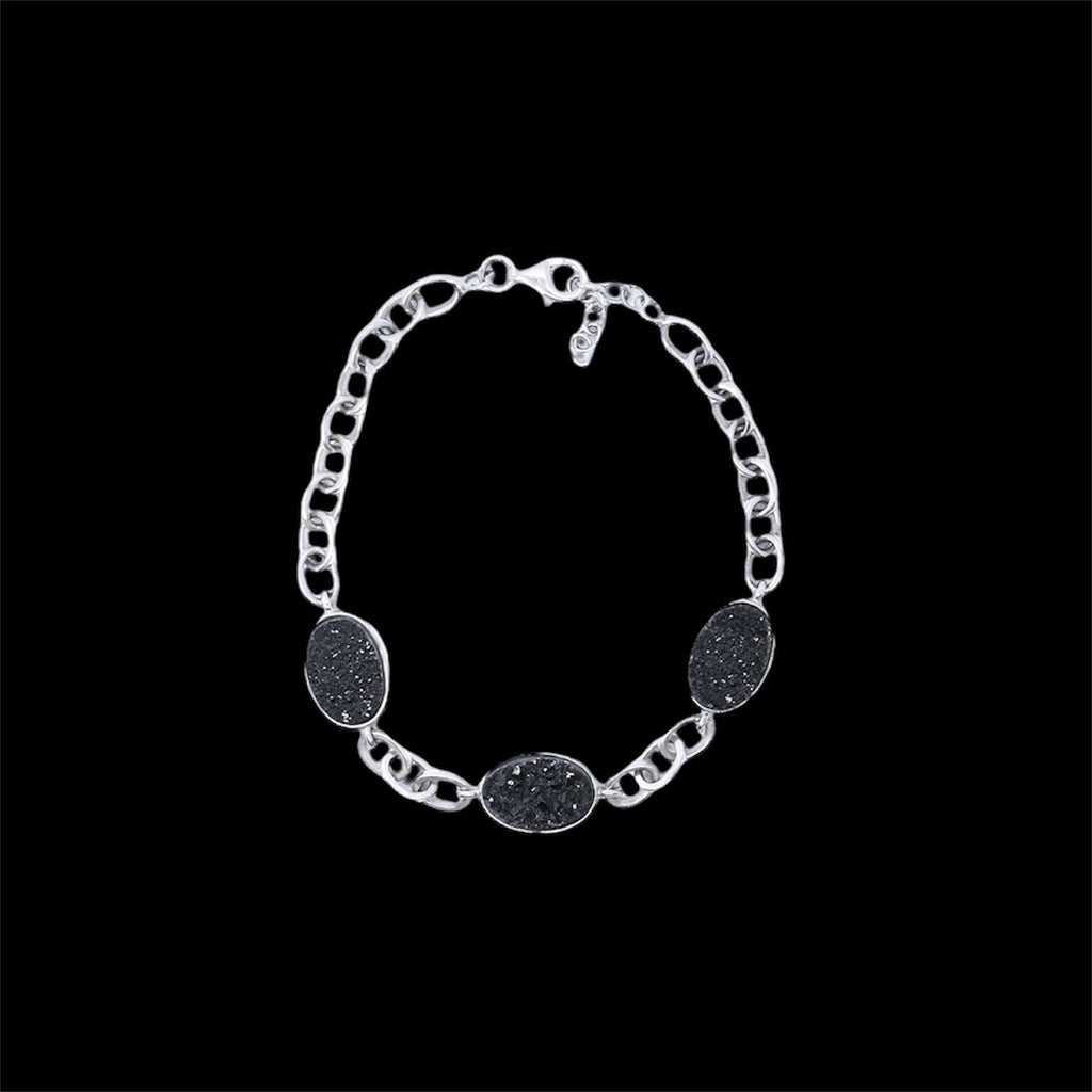 Silidia Oval Bracelet Onyx