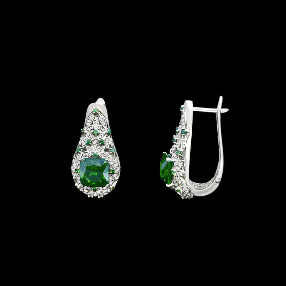 Silidia Silver Earrings