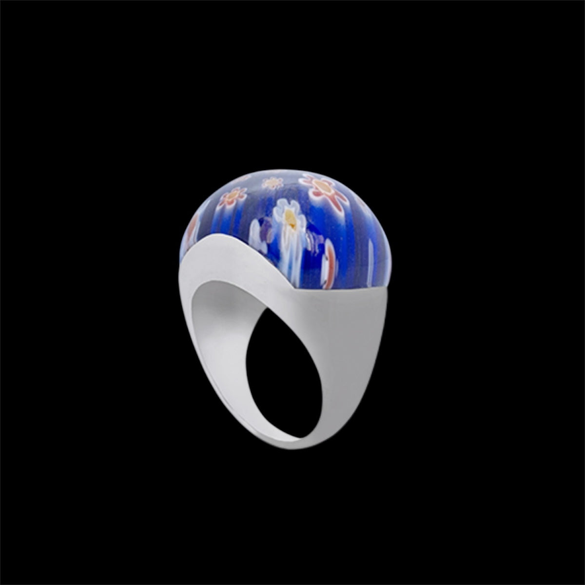 Silidia Murano Glass Ring