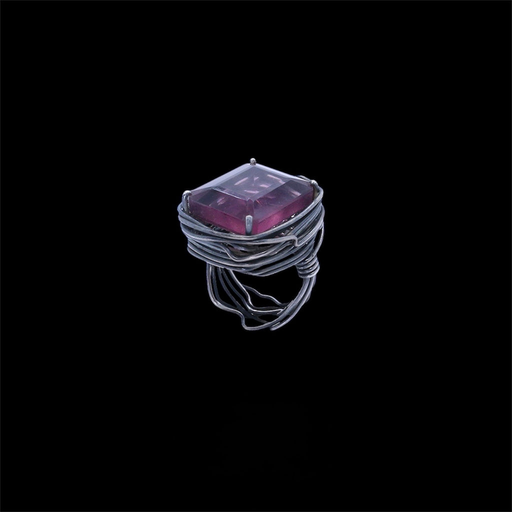 Silidia Rope Row Ring