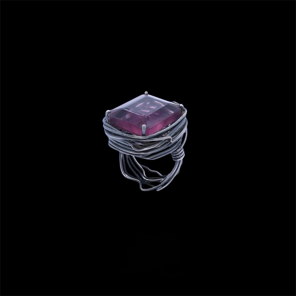 Silidia Rope Row Ring