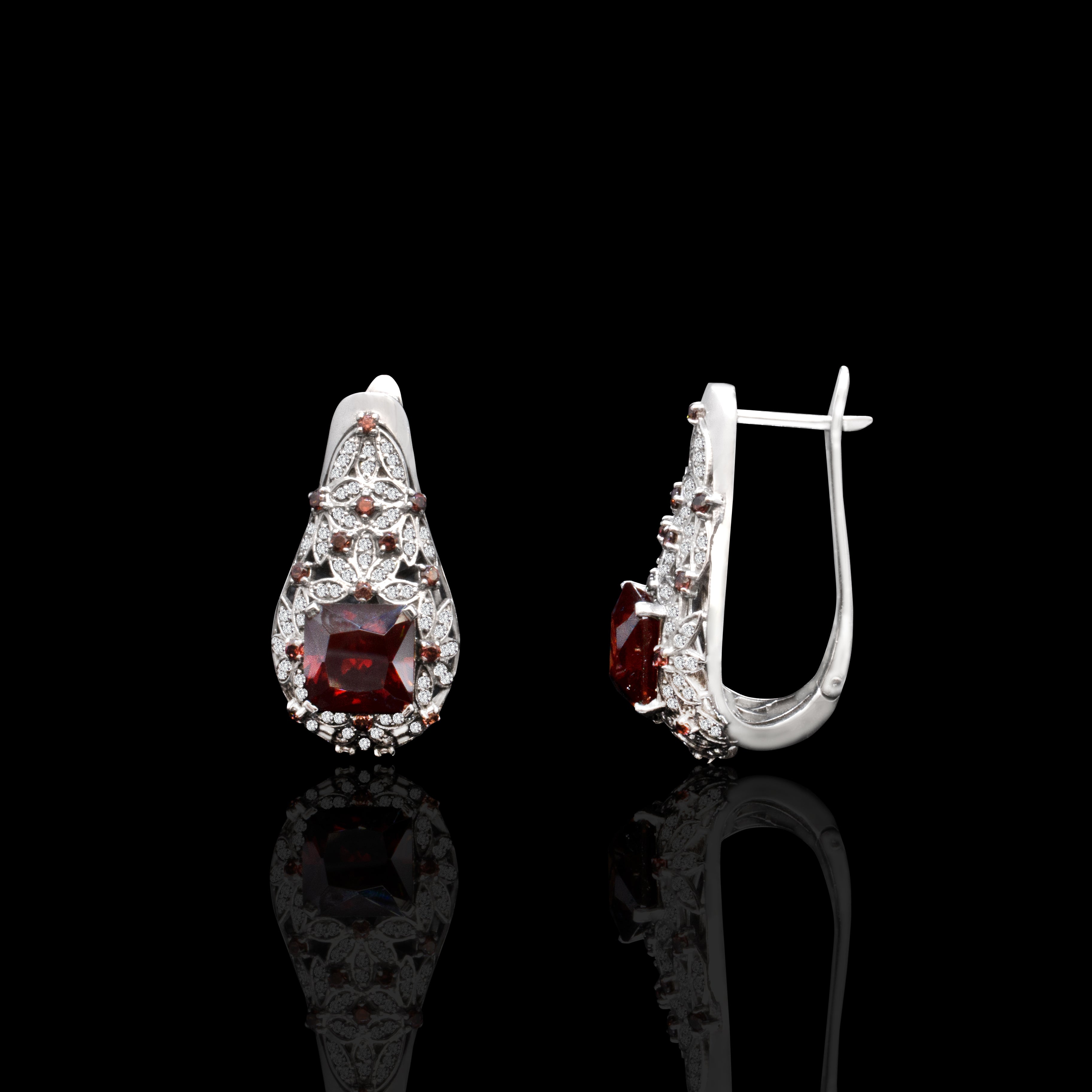 Silidia Silver Earrings