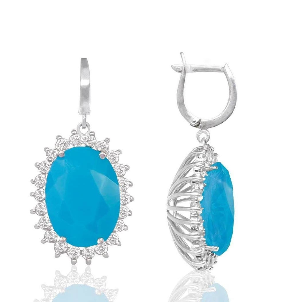 Silidia Oval Earrings