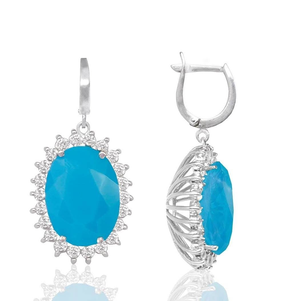 Silidia Oval Earrings