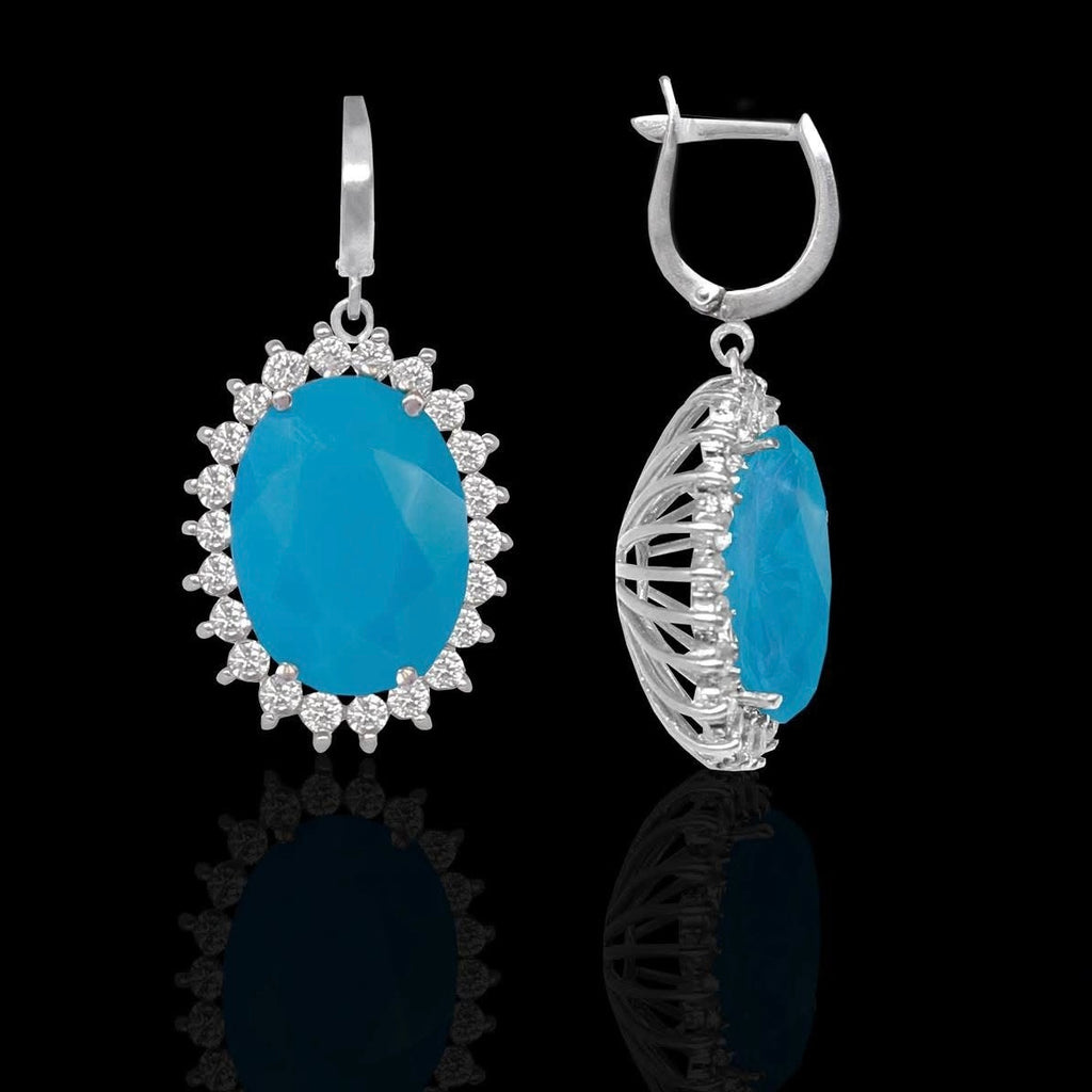 Silidia Oval Earrings