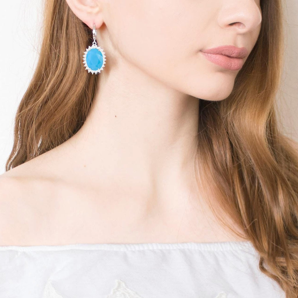Silidia Oval Earrings