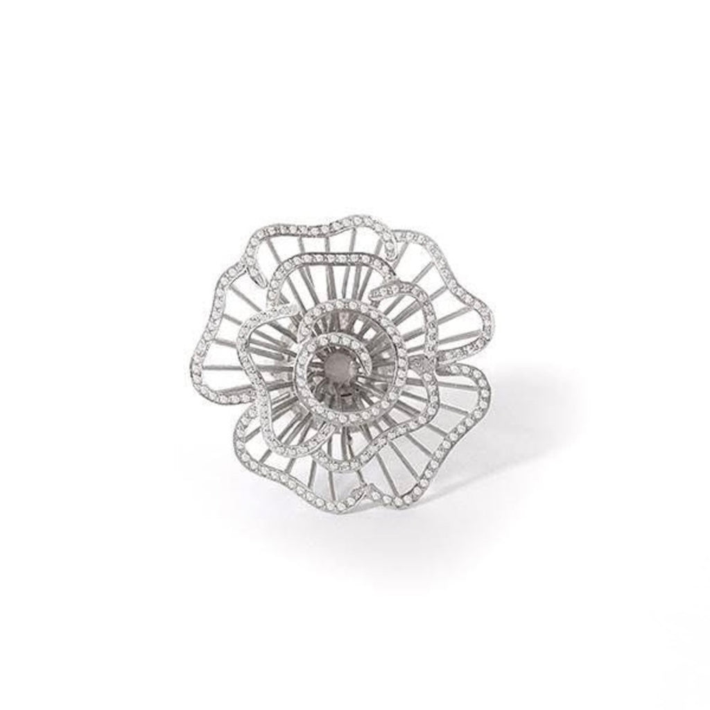 Silidia Rose Flower Ring