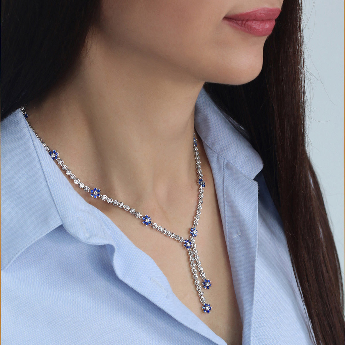 Silidia Flower Necklace