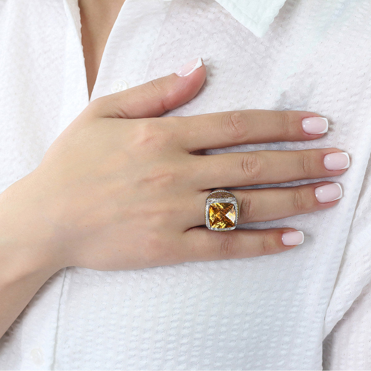 Silidia Square Ring