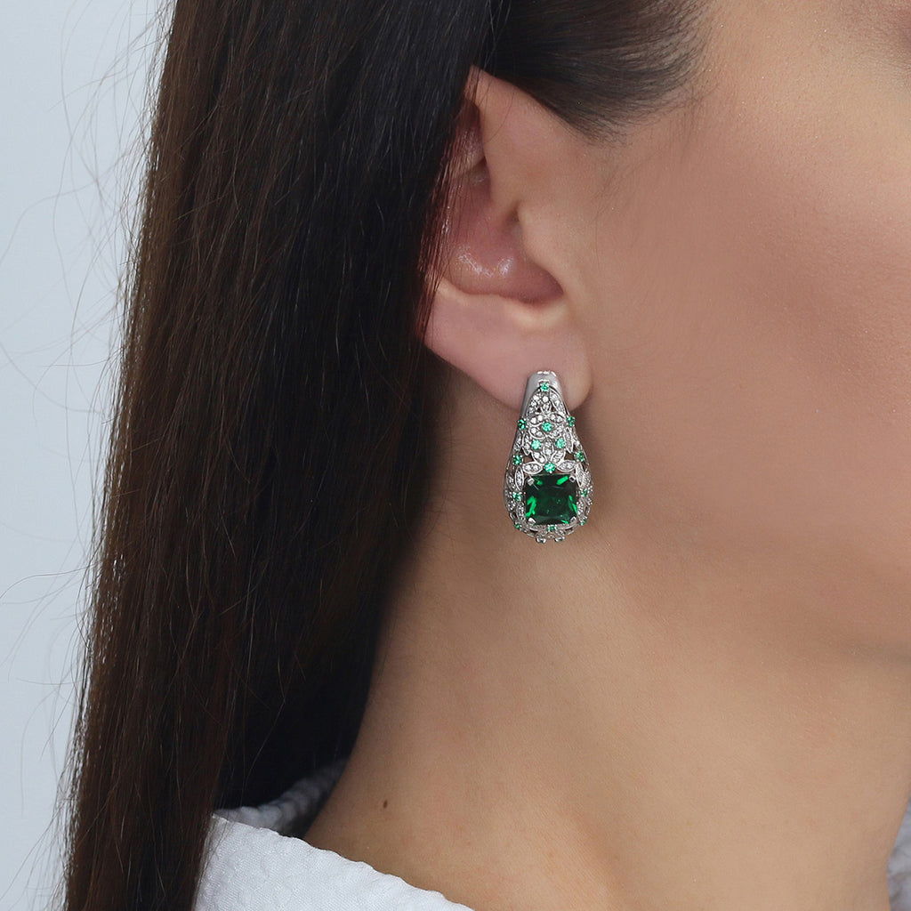 Silidia Silver Earrings