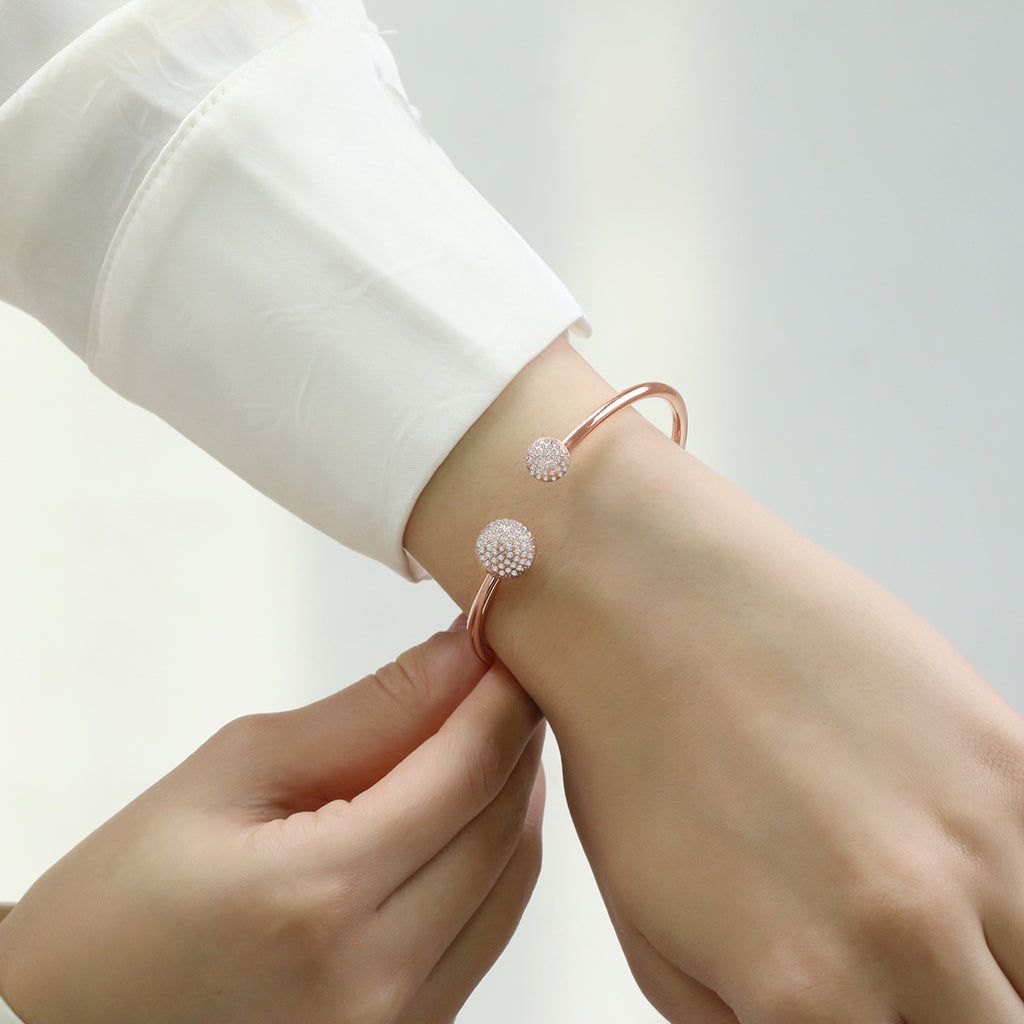 Teardrop Bangle Bracelet