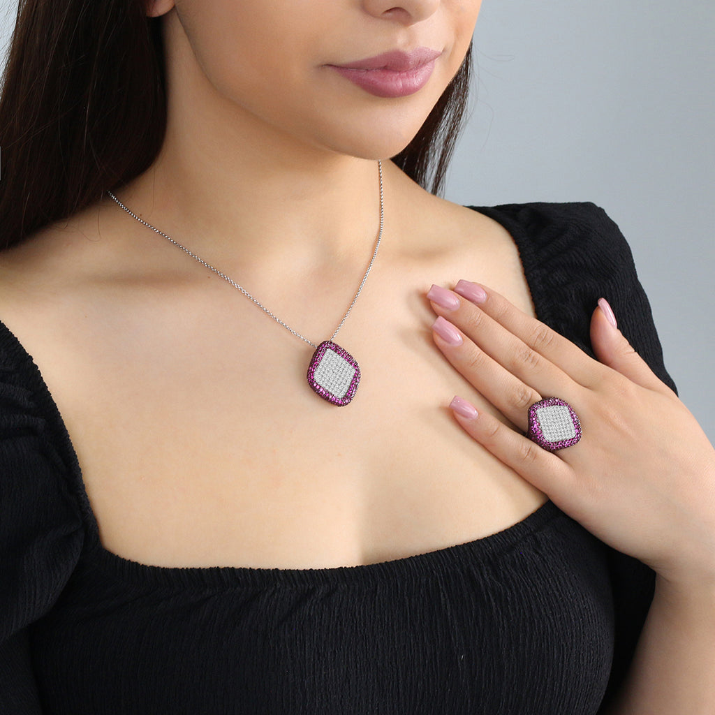 925 Sterling Silver Luxury Statement Pendant