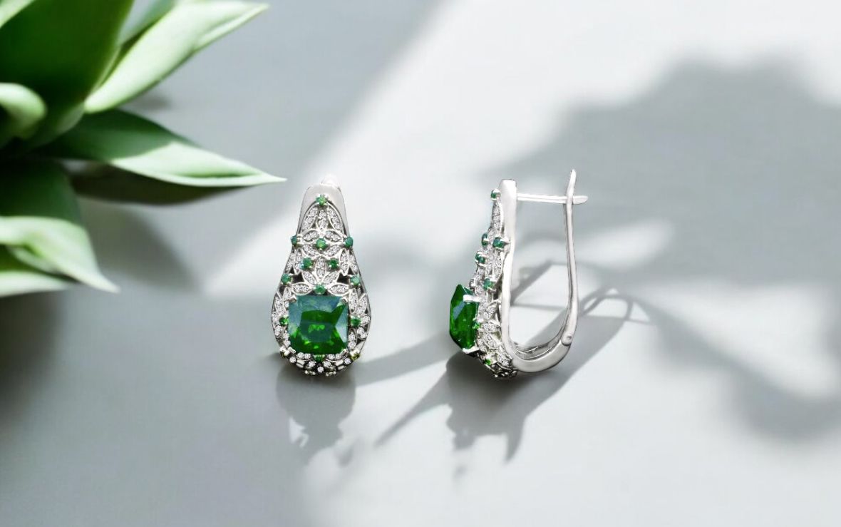 Silidia Silver Earrings