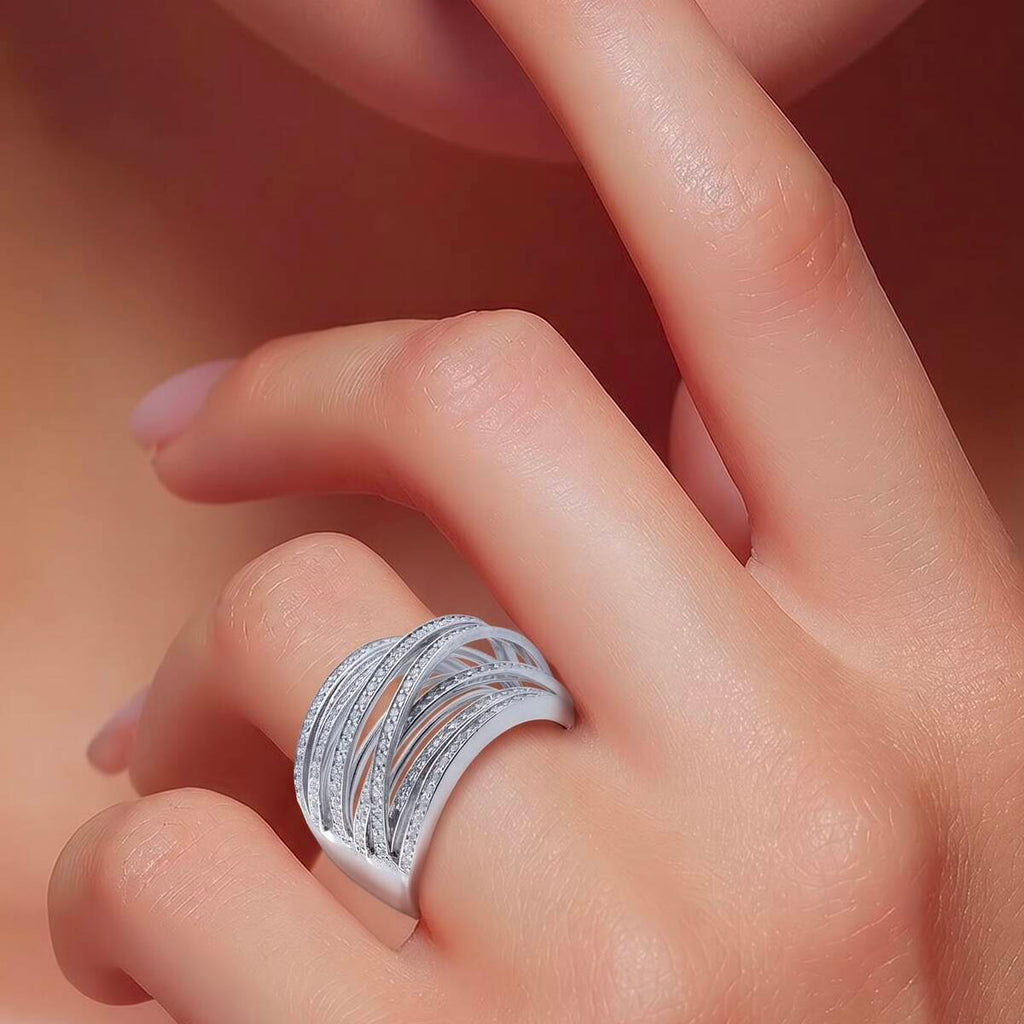 Silidia Silver Ring Bridge