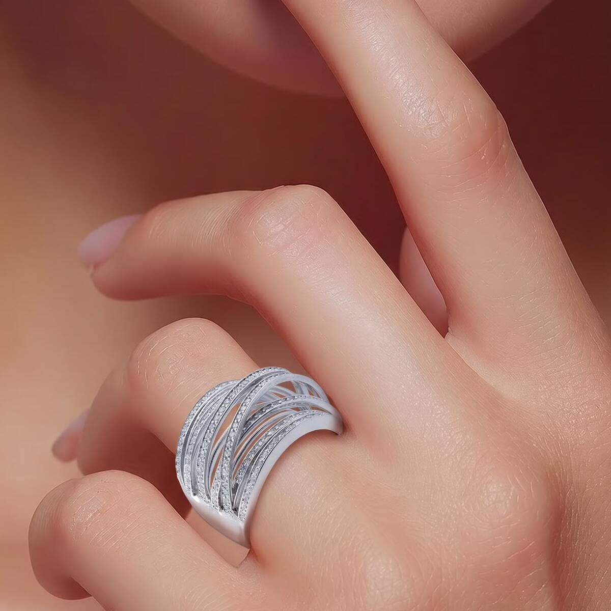 Silidia Silver Ring Bridge