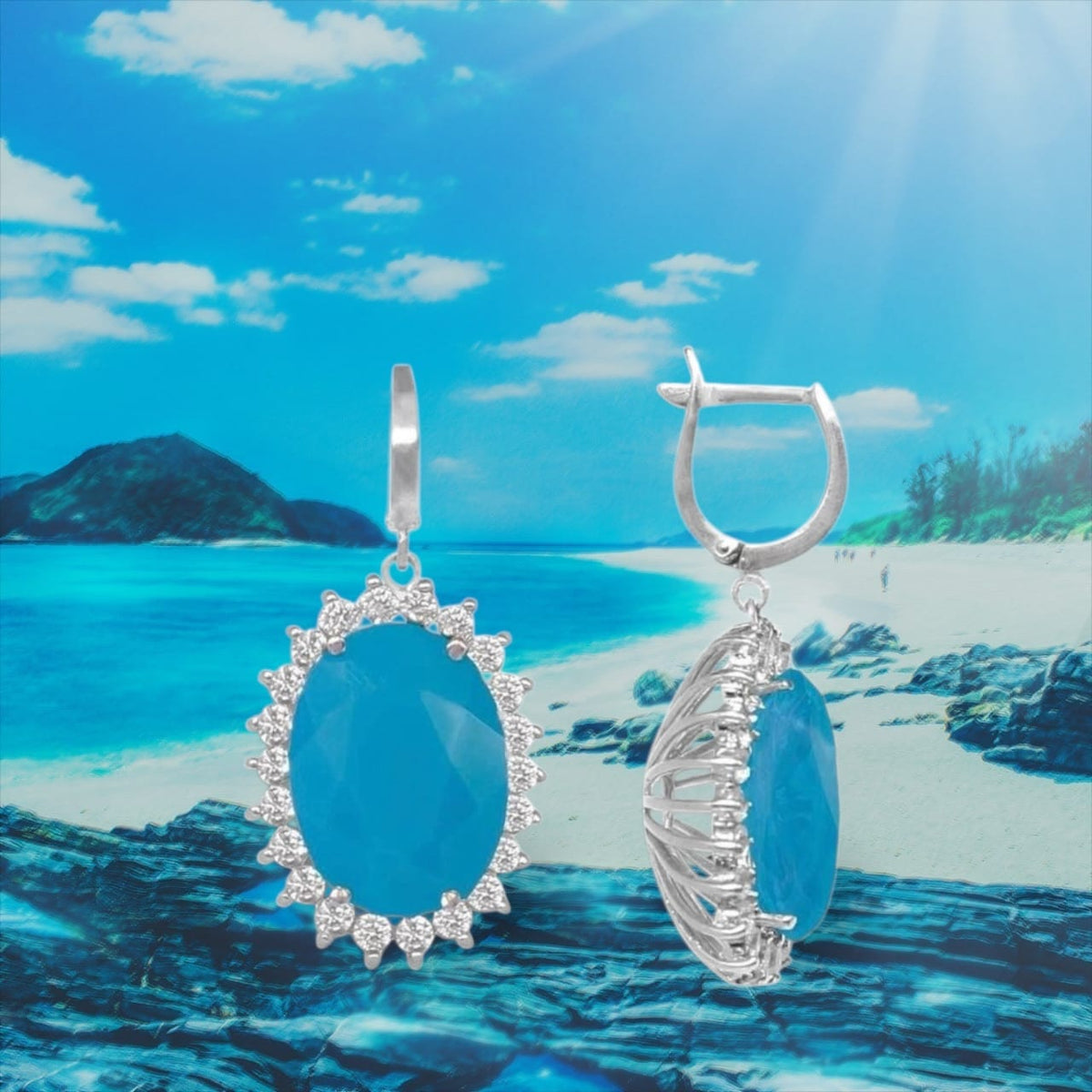 Oval Earrings