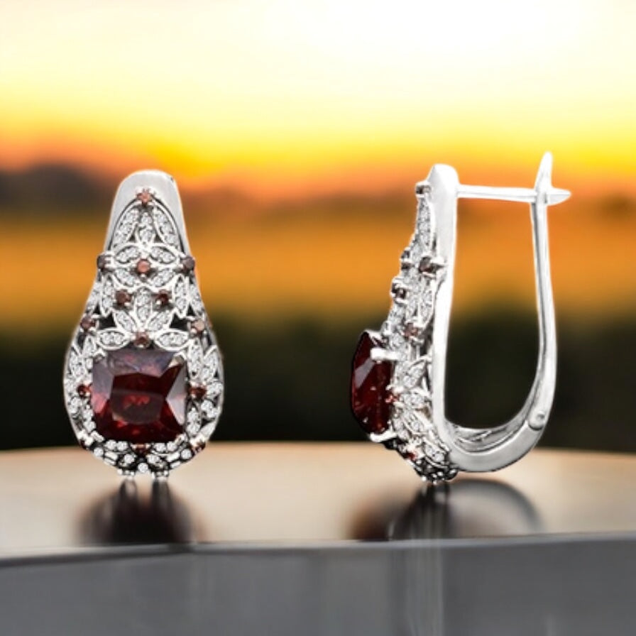 Silidia Silver Earrings