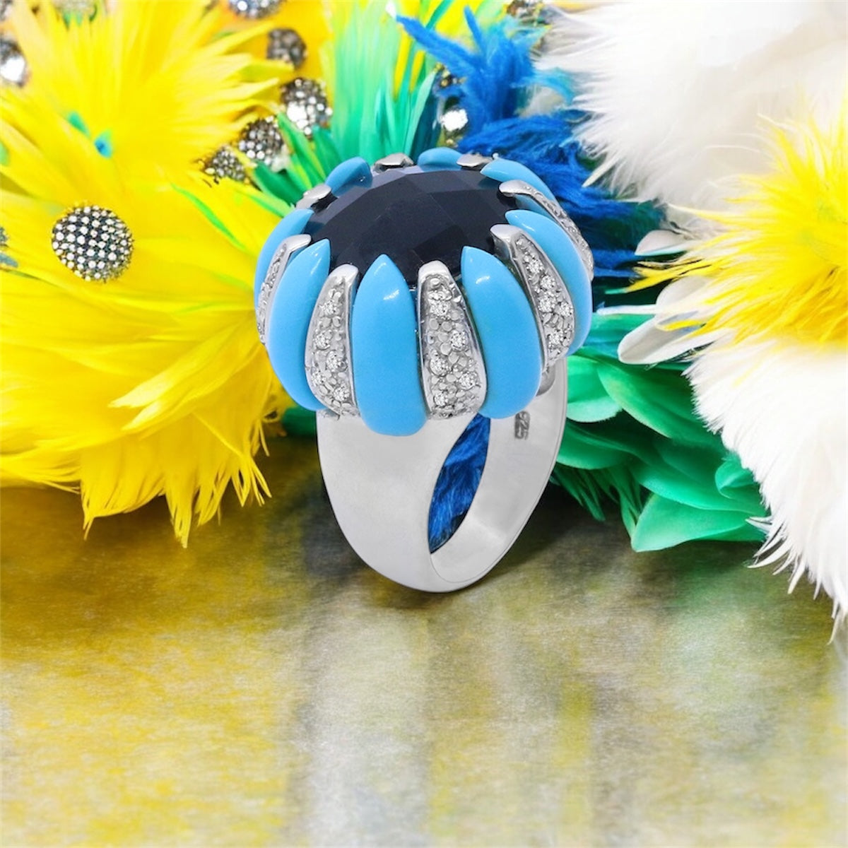 Silidia Round Ring