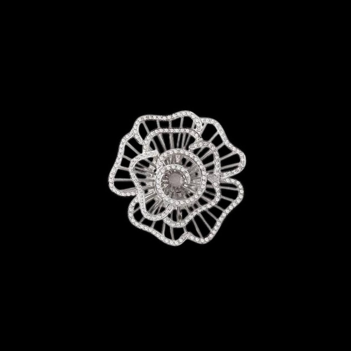 Silidia Rose Flower Ring