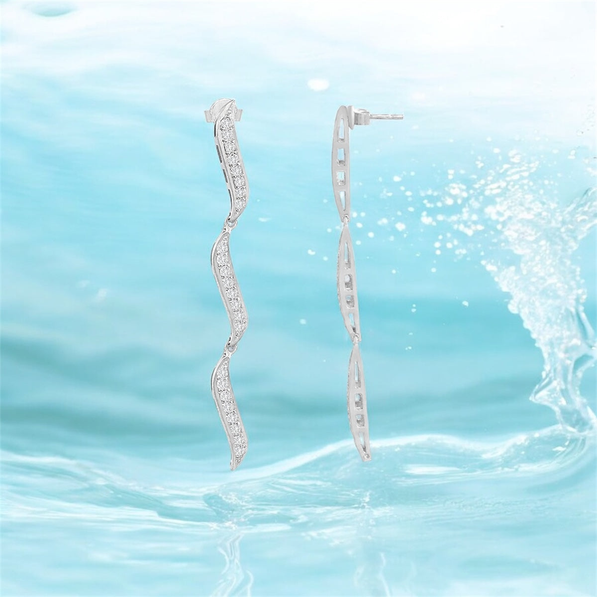 Silidia Wave Earrings