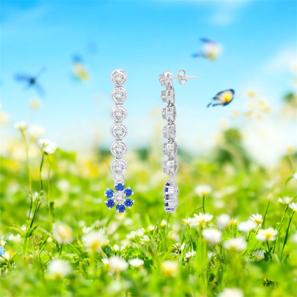 Silidia Flower Earrings