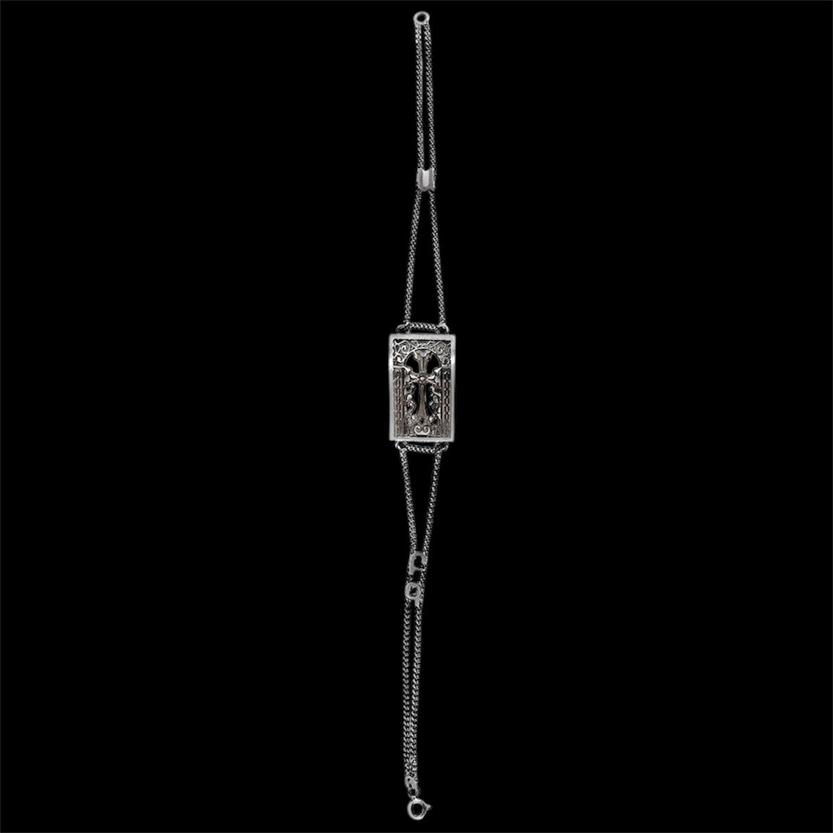 Armenian Cross Stone Bracelet