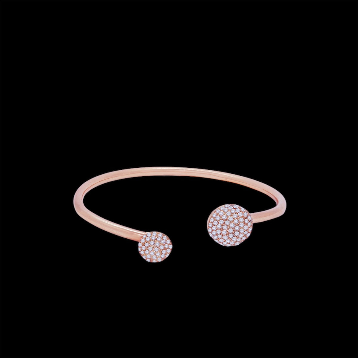 Teardrop Bangle Bracelet