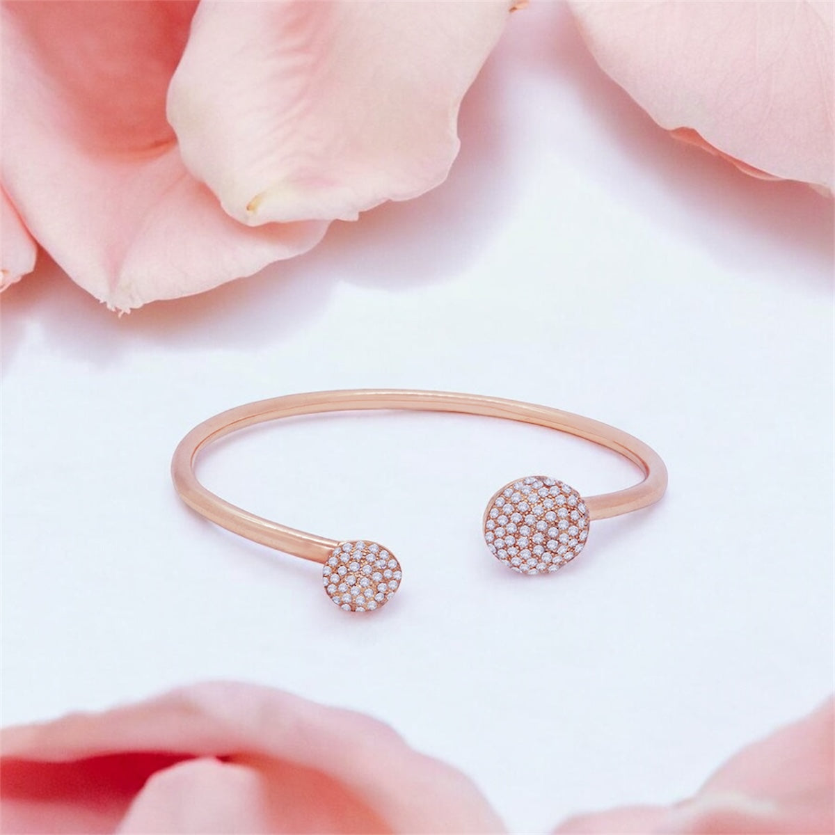 Teardrop Bangle Bracelet