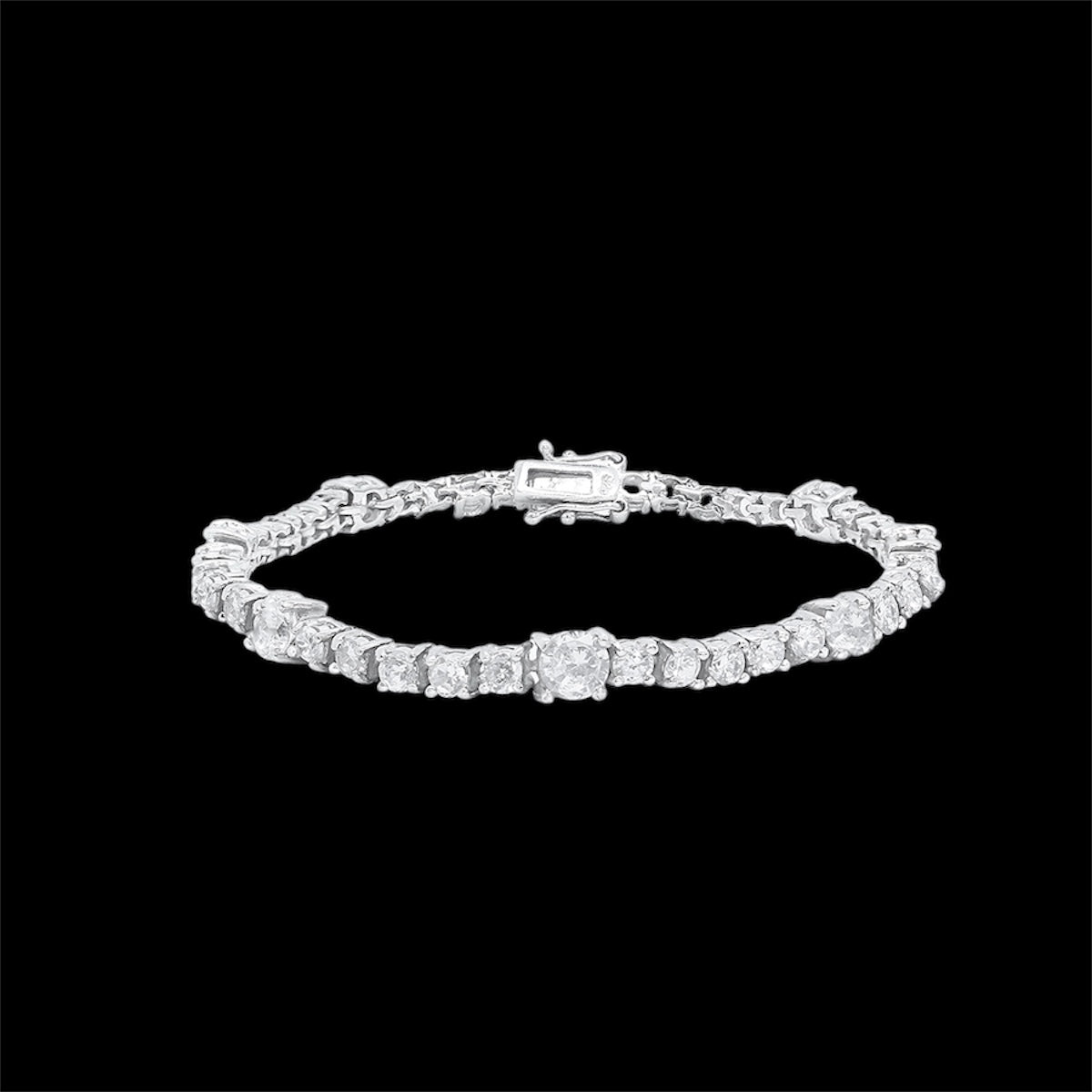 Sterling Silver Tennis Bracelet