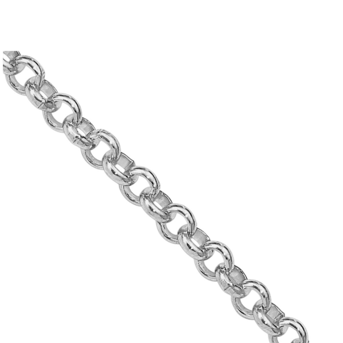 Silver Rolo Chain Necklace