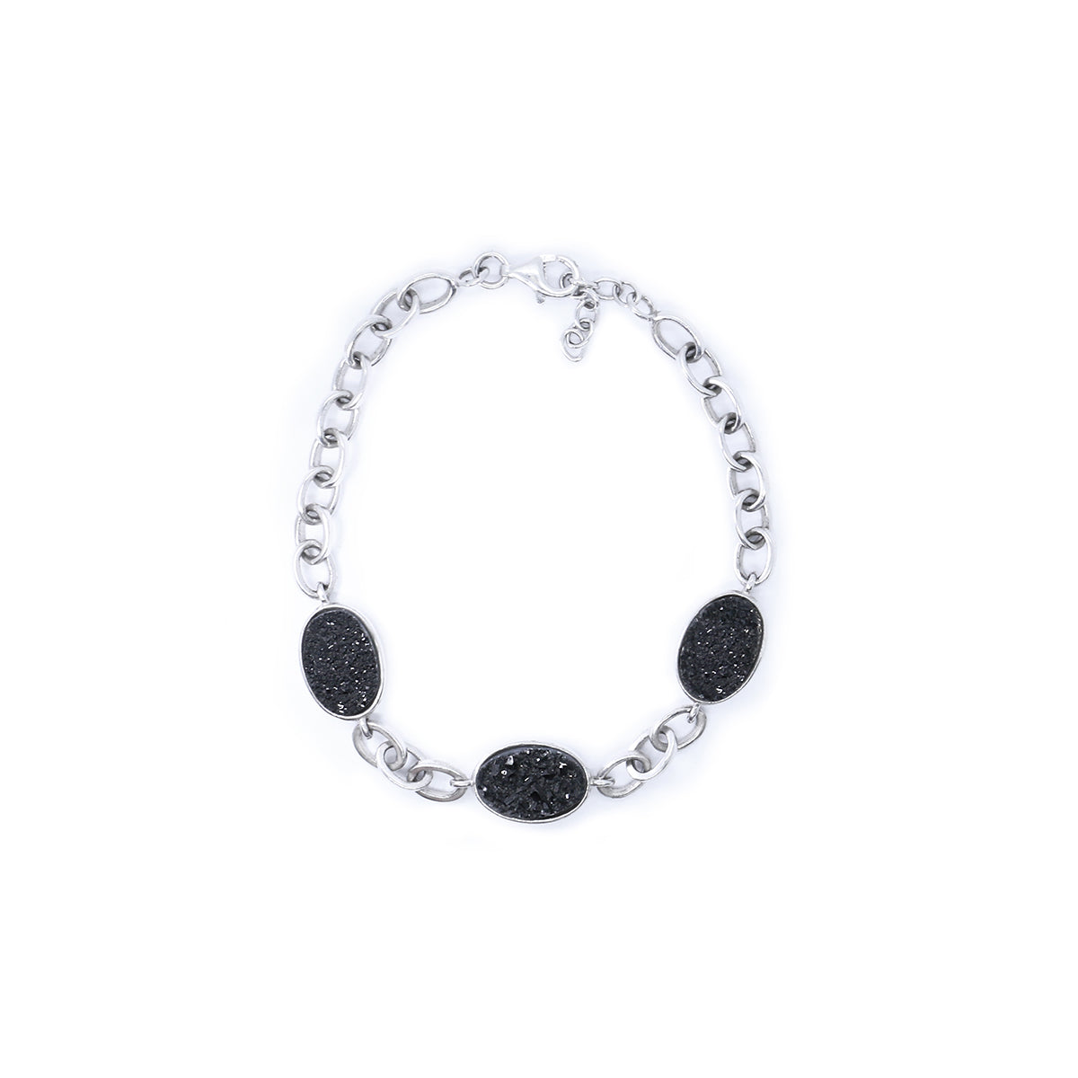 Silidia Oval Bracelet Onyx