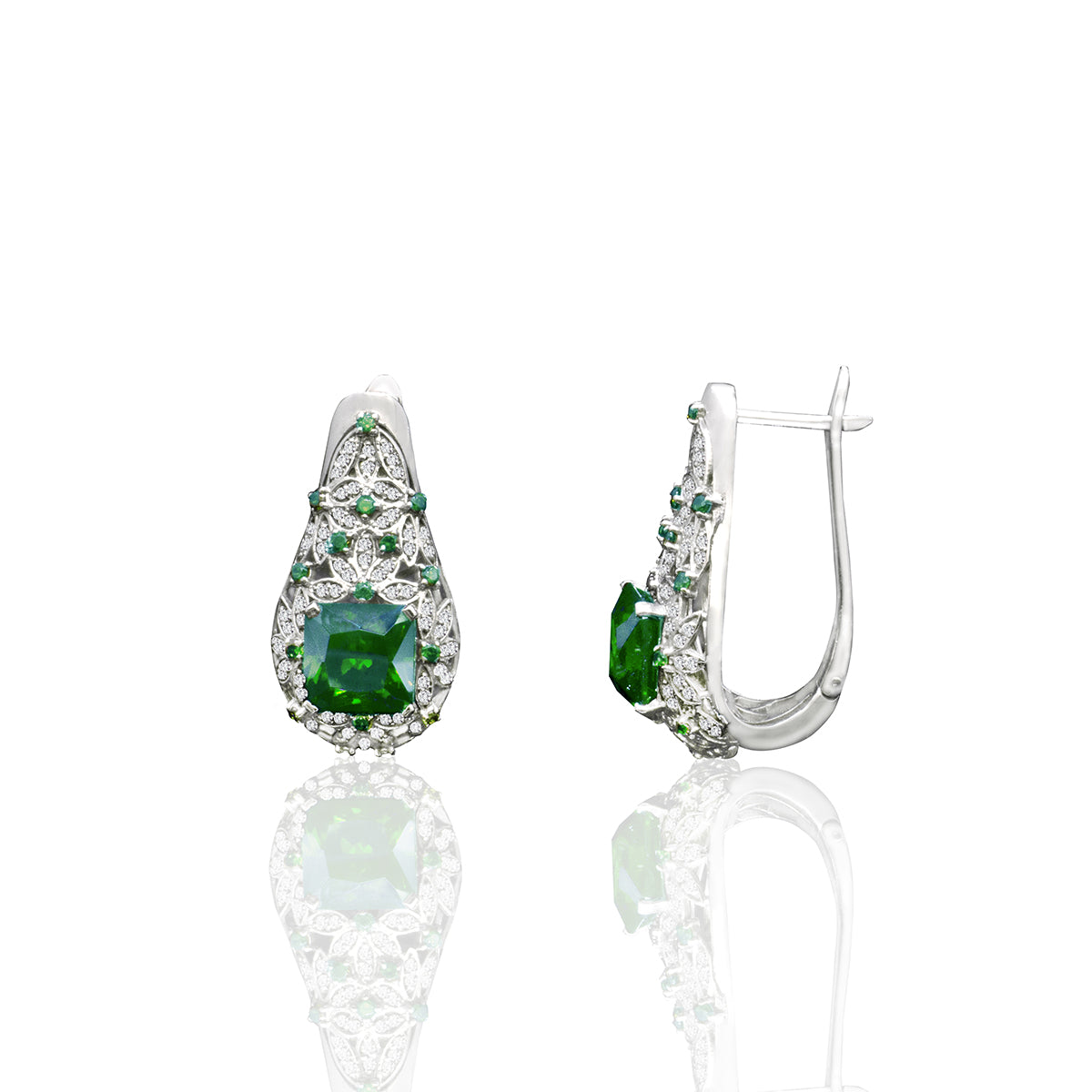 Silidia Silver Earrings
