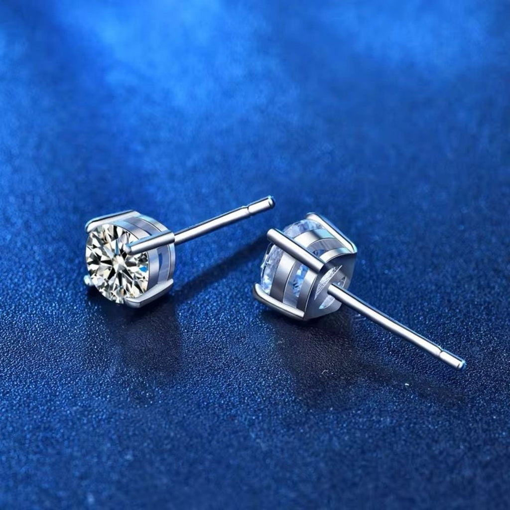 Silver Stud Earrings