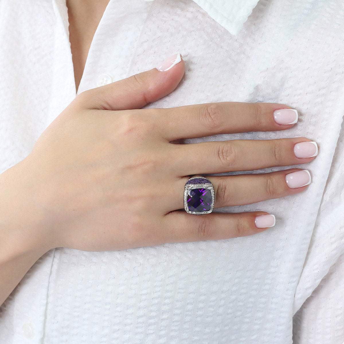 Silidia Square Ring