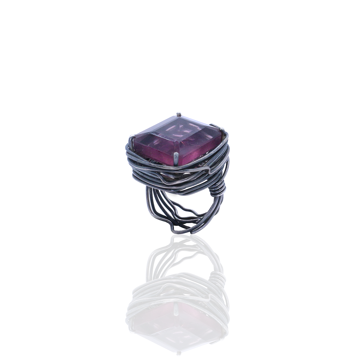 Silidia Rope Row Ring